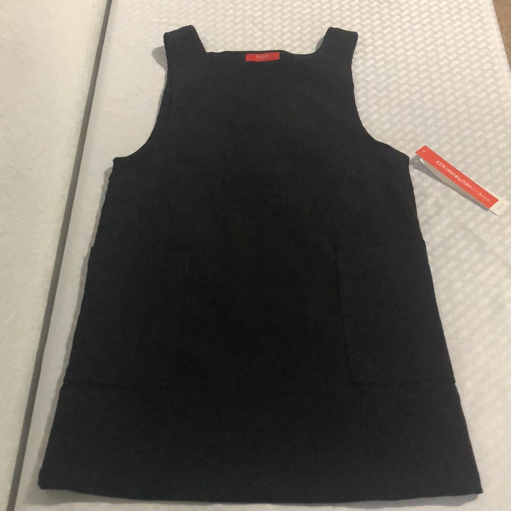 Bloomingdale’s Aqua Girls Corduroy Jumper Dress